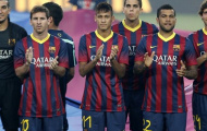 Alves nhắc nhở Neymar về Messi
