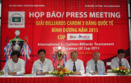 Giải billiards carom 3 băng mở rộng 2013: Hứa hẹn gay cấn