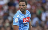 Higuain ghi bàn giúp Napoli hạ gục Benfica