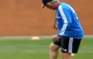 Video: Ancelotti phô diễn kĩ thuật cùng Zidane