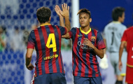 Barca bớt lo về căn bệnh của Neymar