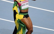 Cô gái cao 1m52 Shelly-Ann Fraser-Pryce giành HCV 100m nữ