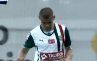 Video: Pha vô lê ấn tượng của Przemyslaw Kazmierczak (Slask Wroclaw) vs Pogon Szczecin