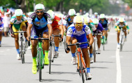 Giải xe đạp đồng bằng sông Cửu Long lần 22-2013: Tranh chấp quyết liệt trên đường đua