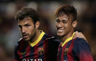 Fabregas trở lại tập luyện