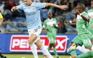 Man City cảnh báo Arsenal hãy quên Edin Dzeko đi