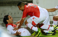 Falcao đang đứng trước nguy cơ bị đào thải khỏi Monaco