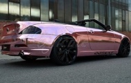 BMW serie 6 sáng bóng với màu hồng champagne