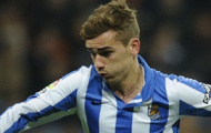 Video Chamions League: Bàn thắng ‘xe đạp chổng ngược’ vô cùng đẳng cấp của Antoine Griezmann (Real Sociedad) vào lưới Lyon