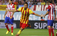 Villa-Neymar lên tiếng, Atletico và Barca hòa nhau tại Vicente Calderon