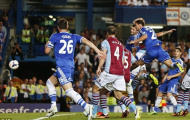 Chấm điểm Chelsea 2-1 Villa: Mình Benteke không đủ!