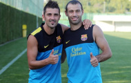 Dư âm trận Atletico - Barca: Mascherano 'vã mồ hôi' vì David Villa