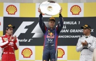 Sebastian Vettel tiến thêm một bước tới chức vô địch thứ 4 liên tiếp