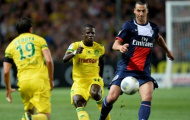 Nantes 1-2 PSG: Sống dậy nhờ Lavezzi
