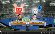 Video Indian Badminton League: Nguyễn Tiến Minh(PP) VS Guru Sai Dutt(AW)