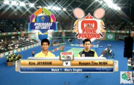 Video: Bán kết giải cầu lông các CLB Ấn Độ 2013, Nguyễn Tiến Minh vs Ajay Jayaram