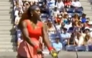 Video US Open: Serena Williams vs Galina Voskoboeva