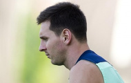 Leo Messi phải tập riêng