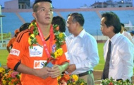 Chùm ảnh: SHB Đà Nẵng ăn mừng huy chương bạc