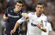 Sang Real, Bale vẫn 'xách dép' Ronaldo