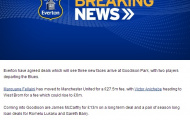 Trang chủ Everton xác nhận thông tin Fellaini đã là người của Man United