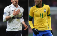 Tốc độ của Bale và Neymar: Một chín, một mười