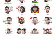 Barcelona và Real Madrid đọ sức trên LINE