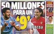 Sau khi mua Bale, Real Madrid vẫn khát Suarez và Falcao
