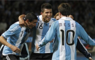 VL World Cup khu vực Nam Mỹ: 'Tam tấu' Messi - Di Maria - Aguero đưa Argentina đến Brazil