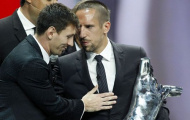 Messi: Ribery xuất sắc nhất châu Âu