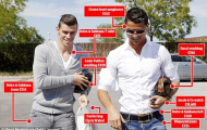 Phong cách thời trang, Bale 'xách dép' cho Ronaldo