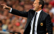 HLV Allegri thừa nhận Milan đã gặp may