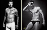 Cristiano Ronaldo lột đồ 'khoe' quần lót tự tay thiết kế
