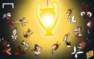 Biếm họa: Champions League trở lại!
