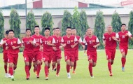 U16 Việt Nam đá giao hữu với U19 Vissai Ninh Bình
