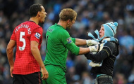 Joe Hart cảnh báo fan hâm mộ Man City trước trận derby thành Manchester