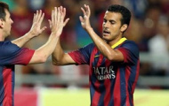 Video La Liga: Bàn thắng mở tỷ số của Pedro cho Barca v Rayo Vallecano
