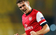 Video Premier League: Ramsey lại ghi bàn cho Arsenal trong trận gặp Stoke City