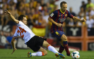 2 trong 5 trận bị gạch tên: Chuyện gì thế, Iniesta?