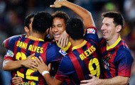 Barcelona 4-1 Real Sociedad: Neymar và Messi giúp Barca thắng tưng bừng trong ngày kỷ niệm thành lập sân Nou Camp