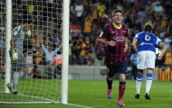 Messi sánh ngang Raul Gonzalez về thành tích ghi bàn