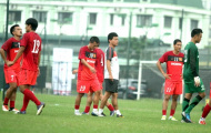 Đội tuyển Việt Nam: Tập nhẹ vì thiếu quân