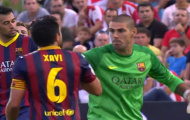 Video: Hết chửi Pique, Valdes lại cà khịa Xavi