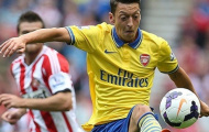 Mesut Oezil đuối sức