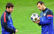 Messi và Mascherano chống nạng lên tuyển, Barca sốc nặng