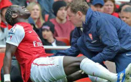 Arsenal tiếp tục đón bão chấn thương
