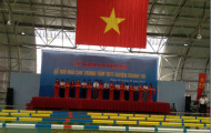 Trung tâm TDTT huyện Thanh Trì khánh thành công trình bể bơi mái che