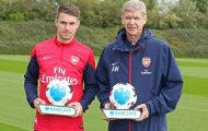 Thầy trò Arsenal ẵm danh hiệu xuất sắc nhất Premier League tháng 9