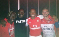 Mẫu áo đấu Puma của Arsenal bị rò rỉ trên Twitter