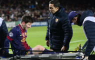 Messi chấn thương là vì nghỉ nhiều